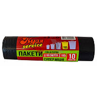 Мішки для сміття надміцні 160 літрів (10 шт)