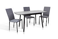 Стіл обідній Соло (Мармур темний)