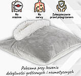 Подушка електрична Adler AD 7412 (80 Вт, м'який фліс, 38 х 38 х 14 см, температура 40-75°C, таймер), фото 5