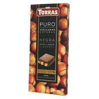 Шоколад чорний з фундуком TORRAS 150 г ( ящик 15)