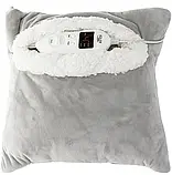 Подушка електрична Adler AD 7412 (80 Вт, м'який фліс, 38 х 38 х 14 см, температура 40-75°C, таймер), фото 3