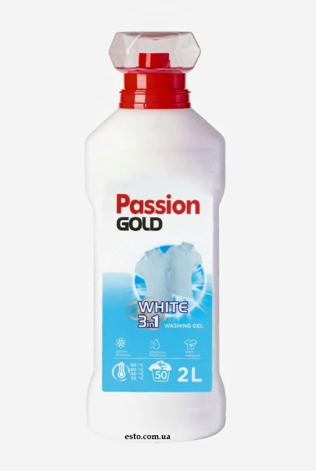Гель для прання Passion Gold White 2 л