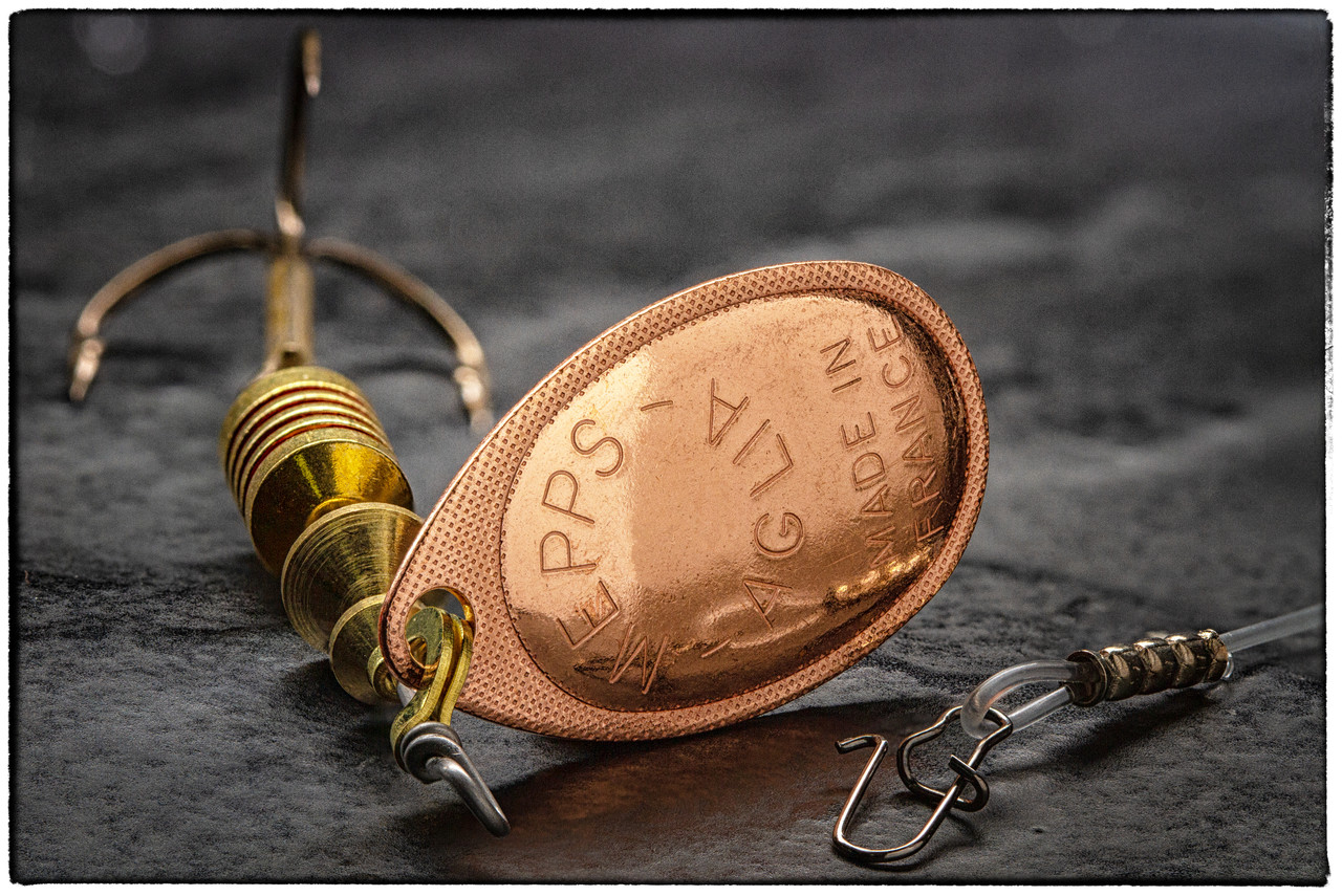 Блешня Mepps Aglia №3 Copper, фото 1