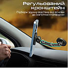 Автомобільний тримач з MagSafe зарядкою та кронштейном, фото 3