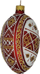 Ялинкові скляні іграшки ,яйце