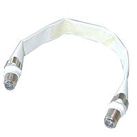 Популярний! F-F перехідник-з&apos;єднувач віконний, плоский, зовнішній - Краща якість тільки на Nukleon.com.ua