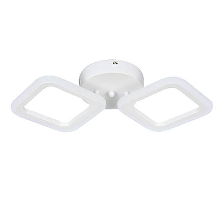 Стельова LED люстра, світлодіодний світильник Sunlight W8036/2B, фото 2