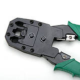 Популярний! Набір для мережевика: кримпер, тестер, 100 RJ45 коннекторів - Краща якість тільки на Nukleon.com.ua, фото 4