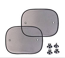 Популярний! Шторки на бічні стекла на присосках TH-202S прямокутні (500х380) (пара) - Краща якість тільки на Nukleon.com.ua