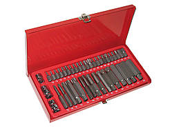 Популярний! Набір біт 41 шт. (SPLINE, TORX, RIBE) НБ-3841 Alloid - Краща якість тільки на Nukleon.com.ua