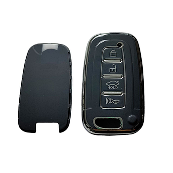 Чохол для ключа Hyundai сірий