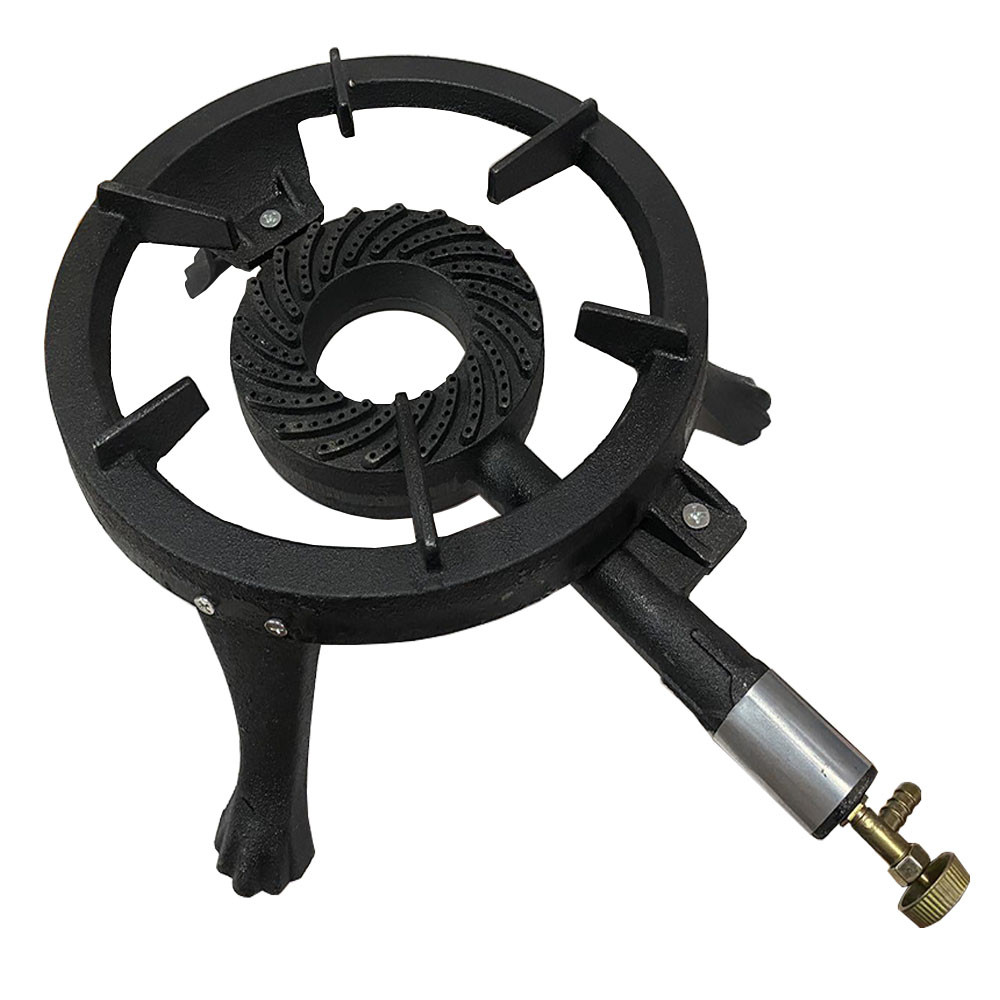 Чавунна газова плита таганок 7 кВт – для казана, автоклава, кемпінгу, дачі, фото 1