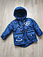 Дитяча демісезонна куртка для хлопчика подовженого фасону, фото 4