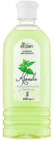 Шампунь для волосся Ekolan Кропива 500 мл