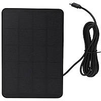Портативна сонячна панель із водонепроникним USB-портом 5V 3W