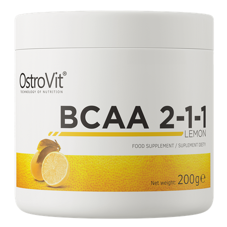 Extra Pure BCAA 2:1:1 OstroVit  200 g Lemon