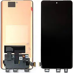 Дисплей для OnePlus 12R / Ace 3 AMOLED модуль (екран та сенсор) оригінал, Чорний