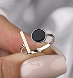 Каблучка з золотом 375п, фото 3