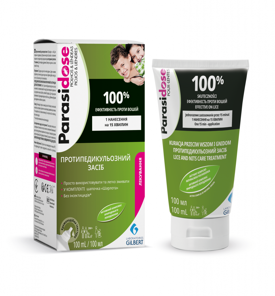 Протипедикульозний засіб Gilbert Laboratories Parasidose+ Lice&Nits Treatmen Care