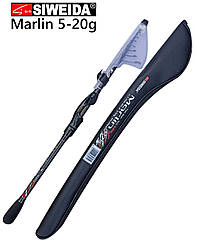 Спінінг телескоп 2.05 м 5-20г Marlin Travel Siweida