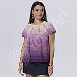 YarnArt FLOWERS (Фловерс) № 299 (Пряжа бавовна з акрилом, нитки для в'язання), фото 7