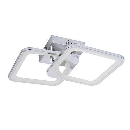 Стельова LED люстра, світлодіодний світильник Sunlight W8036/2 CR, фото 3