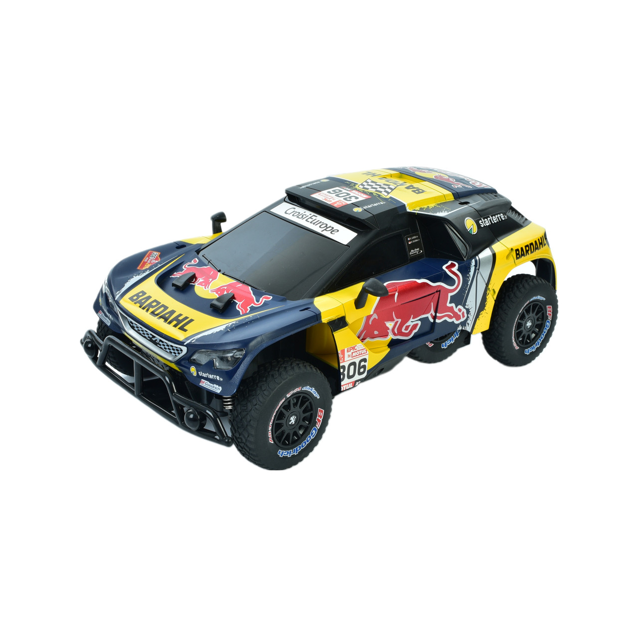 Машина KOOL SPEED Peugeot 3008 DKR LOEB 19 на р/к 10462GB, фото 1