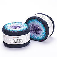 YarnArt FLOWERS (Фловерс) № 254 (Пряжа бавовна з акрилом, нитки для в'язання)