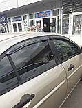Вітровики, дефлектори вікон Hyundai Accent/Kia Rio 2005-2010 (Kyoung Dong/Корея), фото 10