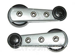 Популярний! Ручки склопідйомника KW-2010 сірі (пара) - Краща якість тільки на Nukleon.com.ua