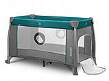 Ліжечко-манеж Lionelo Thomi Green Turquoise, фото 8
