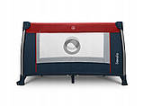 Ліжечко-манеж Lionelo Thomi Red Burgundy Blue, фото 3
