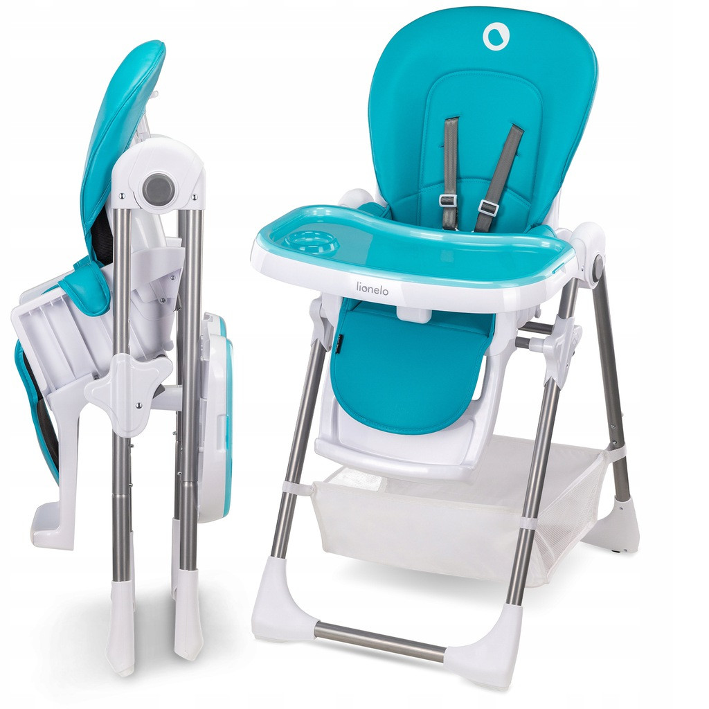 Стільчик для годування Lionelo Linn Plus Tourquise