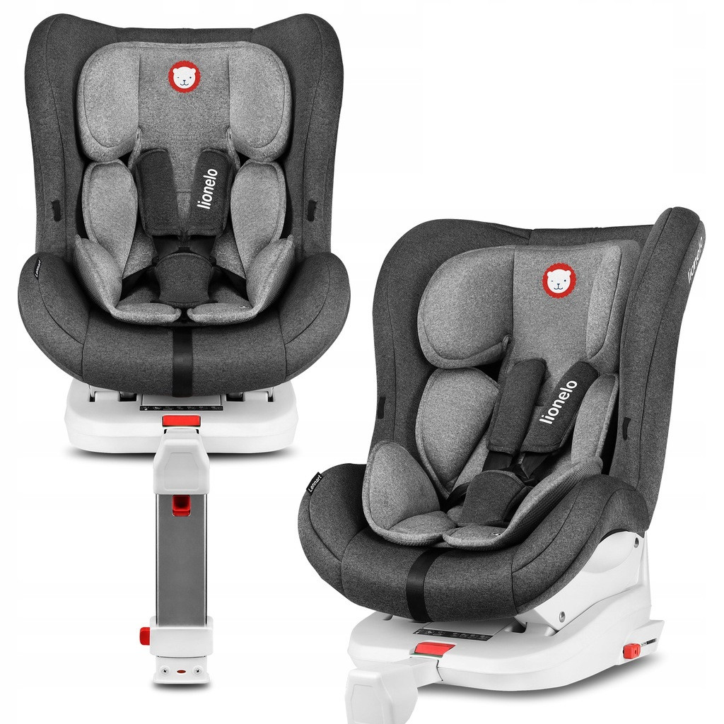 Автокрісло Lionelo Lennart STONE GREY ISOFIX 0-18 kg, фото 1