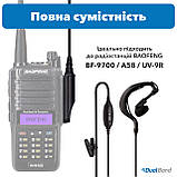 Гарнітура однопровідна з многопиновым роз'ємом Baofeng для рацій BF-9700/BF-A58, фото 3