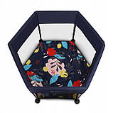 Манеж Lionelo Roel BLUE NAVY, фото 9