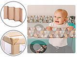 Манеж Lionelo Stefi BEIGE CHOCOLATE, фото 3