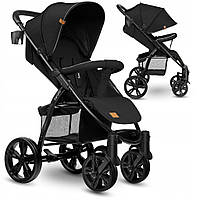 Прогулянкова коляска Lionelo ANNET Plus BLACK CARBON