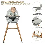 Стільчик для годування KinderKraft Fini 2 Grey, фото 5
