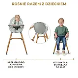 Стільчик для годування KinderKraft Fini 2 Grey, фото 6