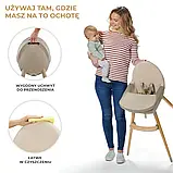 Стільчик для годування KinderKraft Fini 2 Beige, фото 4