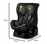 Автокресло Lionelo LIAM 0-18 kg Carbon Grey, фото 4