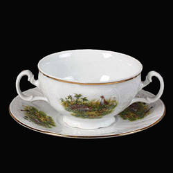 Набір бульйонниць 360 мл 6 шт Thun Bernadotte Мисливство U001011