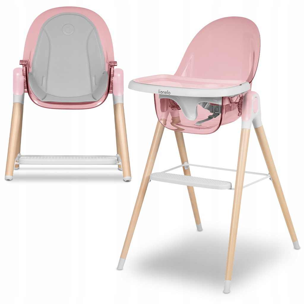 Стільчик для годування 2в1 Lionelo Maya Pink