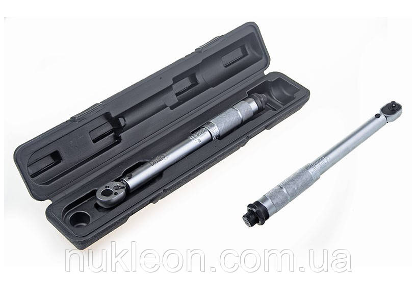 Популярний! Ключ динамометричний 3/8" DR 19-110HM, 365мм, 820гр. Alloid - Краща якість тільки на Nukleon.com.ua