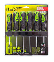 Популярний! Набір викруток 6 предм. шліць та хрест ALLOID планка для кріплення - Краща якість тільки на Nukleon.com.ua