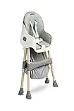 Стільчик для годування 2в1 Caretero Bill Grey, фото 5