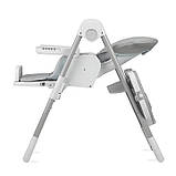 Стільчик для годування MoMi YUMTIS Light Grey, фото 3
