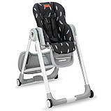 Стільчик для годування MoMi LUXURIA Black, фото 3