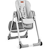Стільчик для годування MoMi LUXURIA Light Grey, фото 3